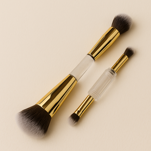 Pinceau de Maquillage 4 en 1 – Compact et Polyvalent