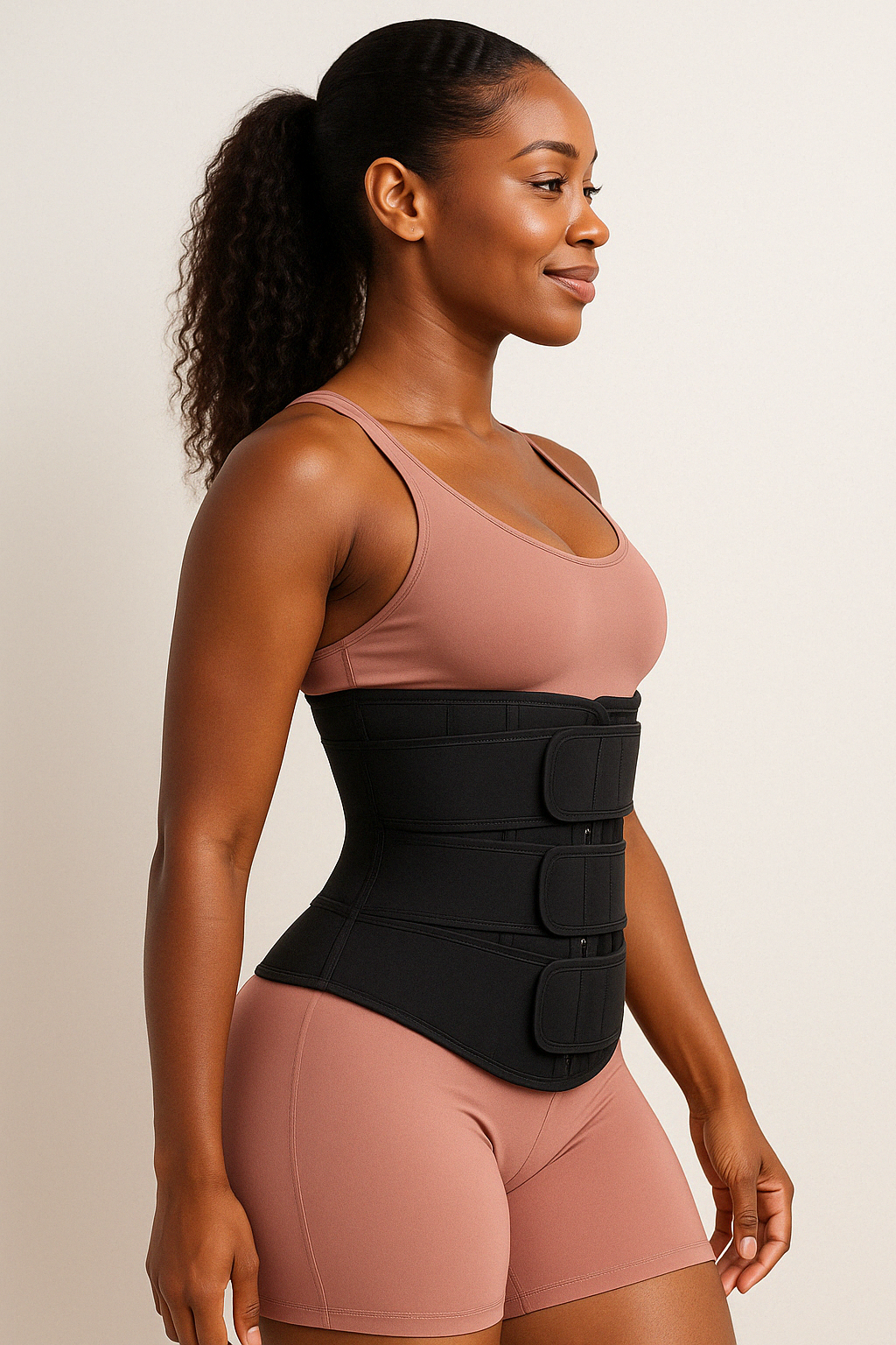 Ceinture Gainante Triple Effet – Maintien Sculpte et Sublime Ta Silhouette