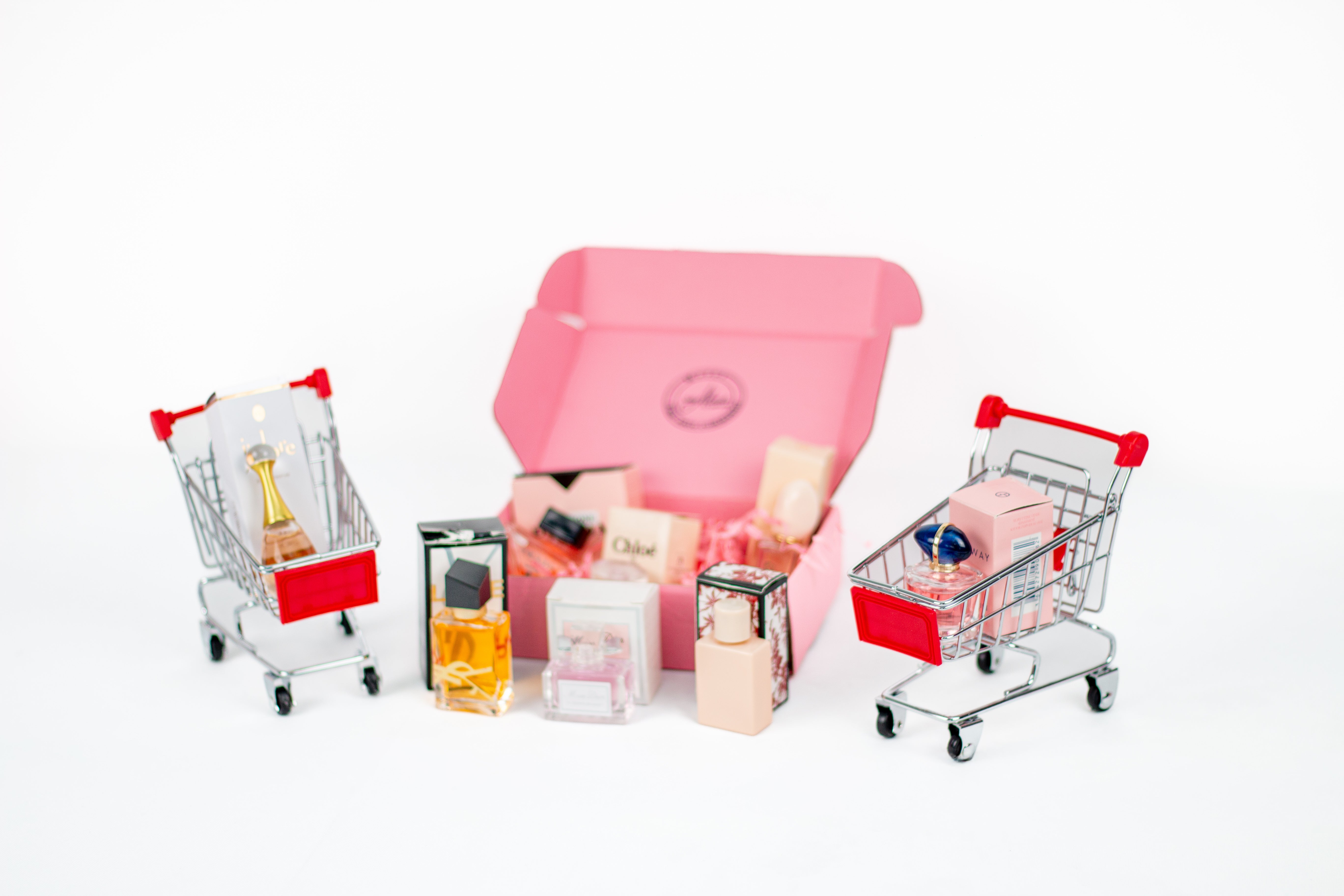 Boîte de 5 mini parfums