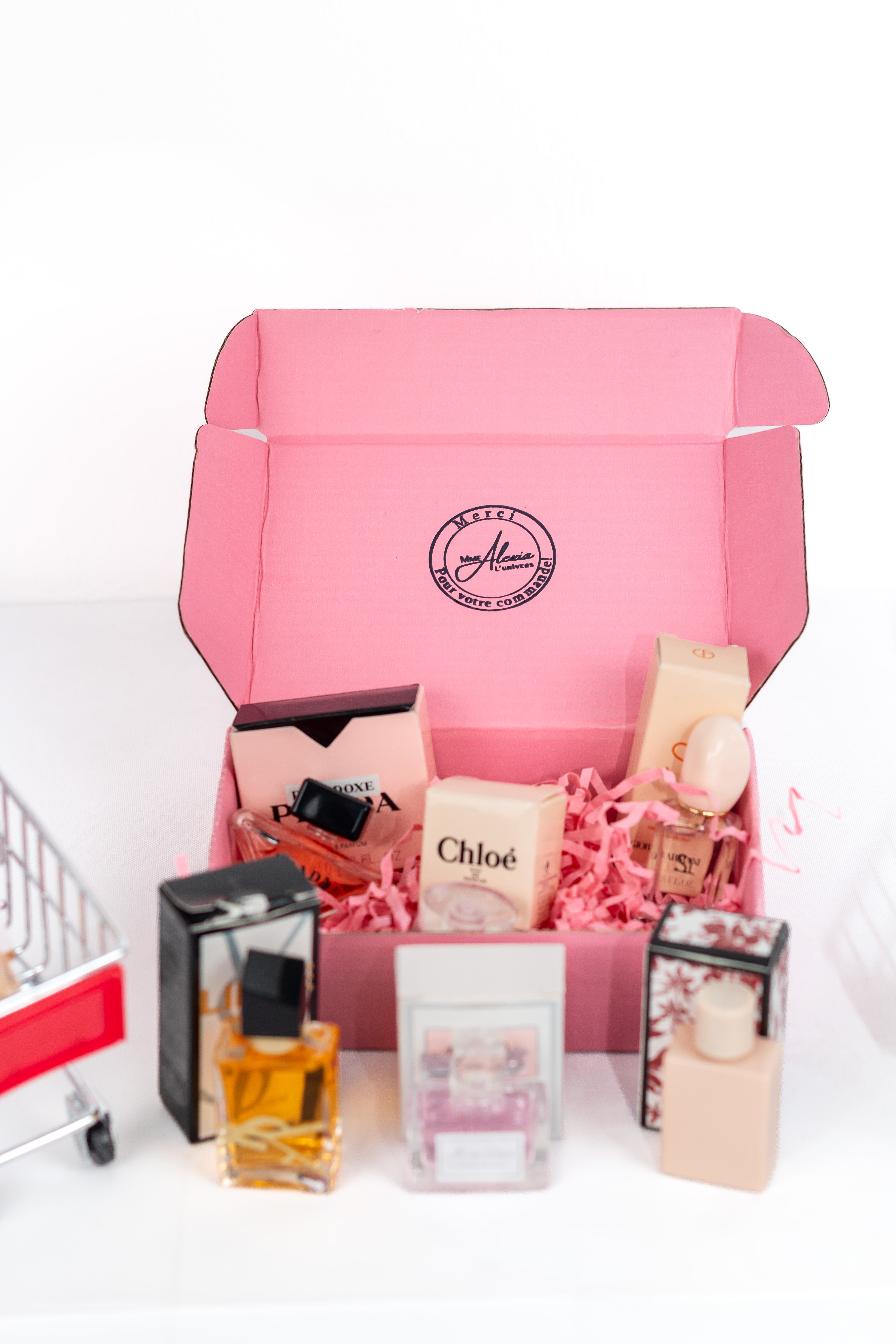 Boîte de 5 mini parfums